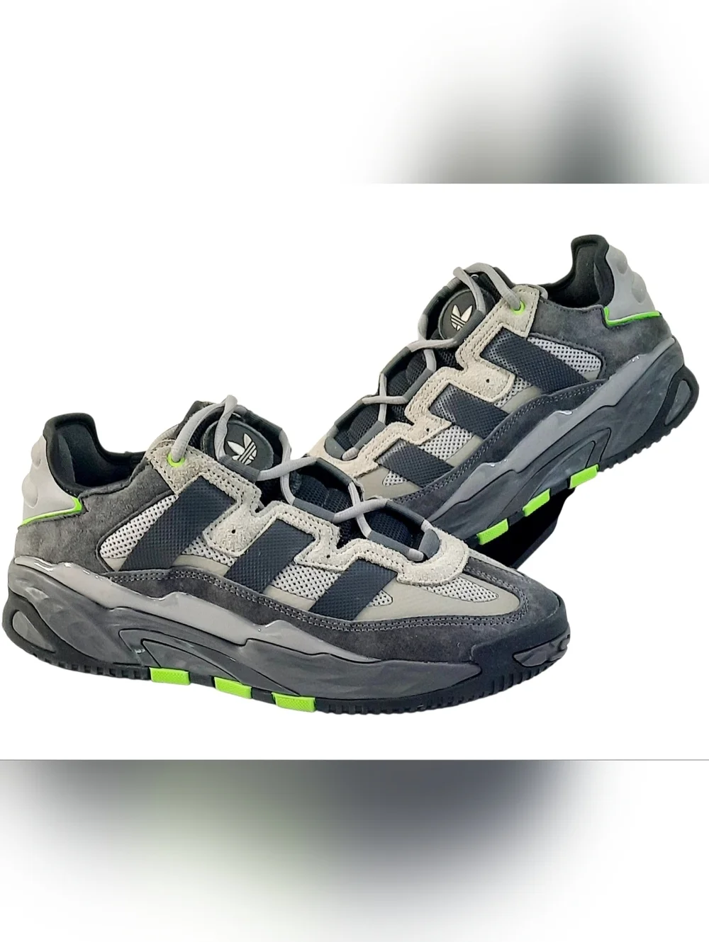 Adidas Niteball 'Dove Grey' FX7654 Sneakers Men's Size 7.5/ Womens Size 9